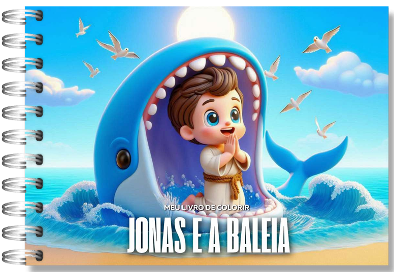 Atividade infantil sobre Jonas e a baleia