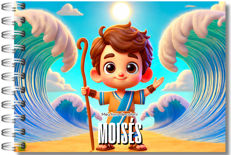 Atividade infantil sobre Moisés